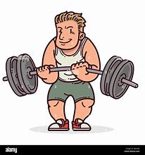 Image result for Weight Training Cartoon