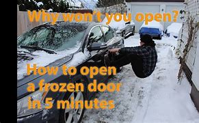 Image result for Frozen Car Door