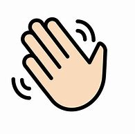 Image result for Waving Hand Emoji