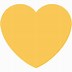 Image result for Yellow Heart Emoji Apple