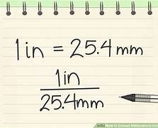 Image result for Millimeters to Inches