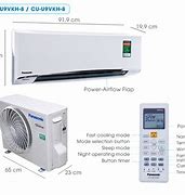 Image result for Panasonic Air Conditioning Model Type
