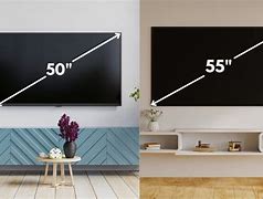 Image result for 50 vs 55-Inch TV