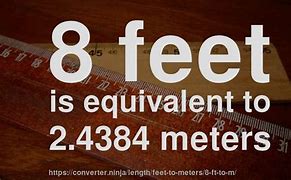 Image result for Convert Ft. to Meters