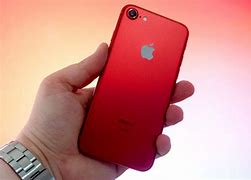 Image result for Red iPhone with a Hand