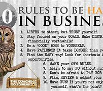 Image result for 3 Rules of Business