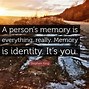 Image result for Memory and Identity Philosophy