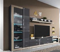 Image result for Wall Unit Ideas for TV and Stereo