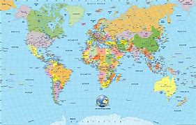 Image result for Printable World Map Showing Countries
