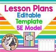 Image result for Blank 5E Lesson Plan Template