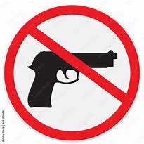 Image result for no firearms signs vectors