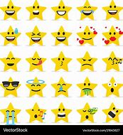 Image result for Emoji Faces with Stars