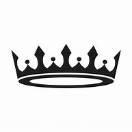 Image result for Prince Crown Black and White