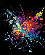 Image result for Colored Ink Splatter