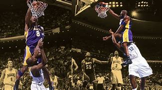 Image result for Kobe Bryant Dunk On Dwight Howard Poster