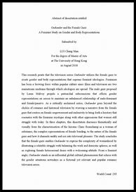 Image result for PhD Thesis Example