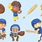 Image result for Playing Baseball Clip Art