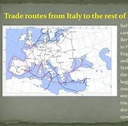 Image result for Trade Routes in Italy