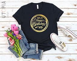 Image result for Birthday Messages On a T-Shirt for Kids