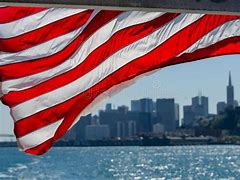 Image result for Union Square San Francisco American Flag