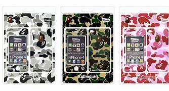 Image result for iPhone X BAPE Case Yellow Camo