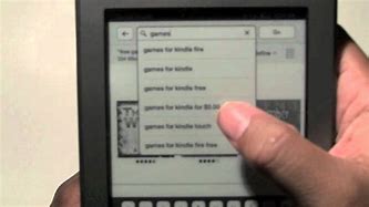 Image result for Kindle Touch Games