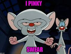 Image result for Cartoon Pinky Swear Meme