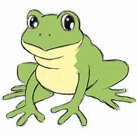 Image result for How to Draw a Standing Frog