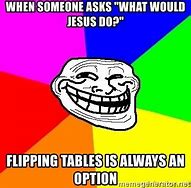 Image result for Throwing Table Meme