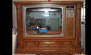 Image result for What Does the Back of a Vintage Floor Model TV Look Like