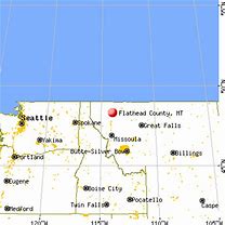Image result for map of flathead county montana
