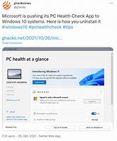 Image result for How to Install PC Health Check App