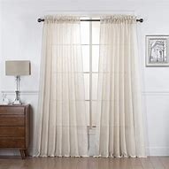 Image result for Textured Semi Sheer Curtains
