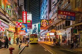 Image result for Hong Kong Streets at Night