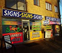 Image result for Shop Signs with Wheels