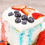 Image result for Red White and Blue Poke Cake