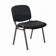 Image result for Stackable Office Chairs Black Fabric