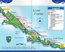 Image result for Detailed Map of Exuma Bahamas