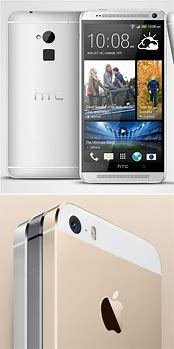 Image result for HTC M8 vs iPhone 6