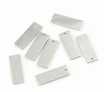 Image result for Stainless Steel Notched Corner Tags