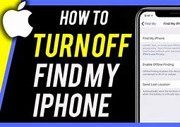 Image result for Turn Off Find My iPhone