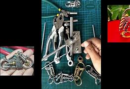 Image result for Stainless Steel Wire Keychain