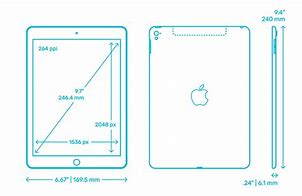 Image result for How to Measure iPad Pro Size