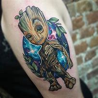 Image result for Baby Groot and Stitch Tattoo