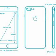 Image result for iPhone 8 Size On a Ruler