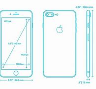 Image result for Screen Size iPhone 8 Plus VSX