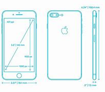Image result for iPhone 8 Dimensions in Cm