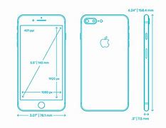 Image result for iPhone Dimensions Inches