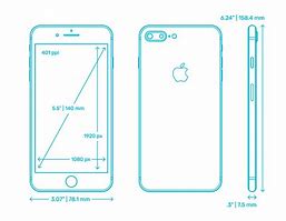 Image result for Size Dimensions of iPhone 8 Regular