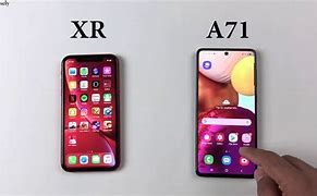 Image result for Samsung Galaxy A71 vs iPhone XR